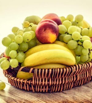 Corbeille à fruits en osier