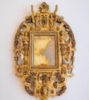 Miroir baroque doré